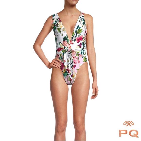 PQ Swim Summer Hibiscus Sierra One Piece - Picture 7 of 16